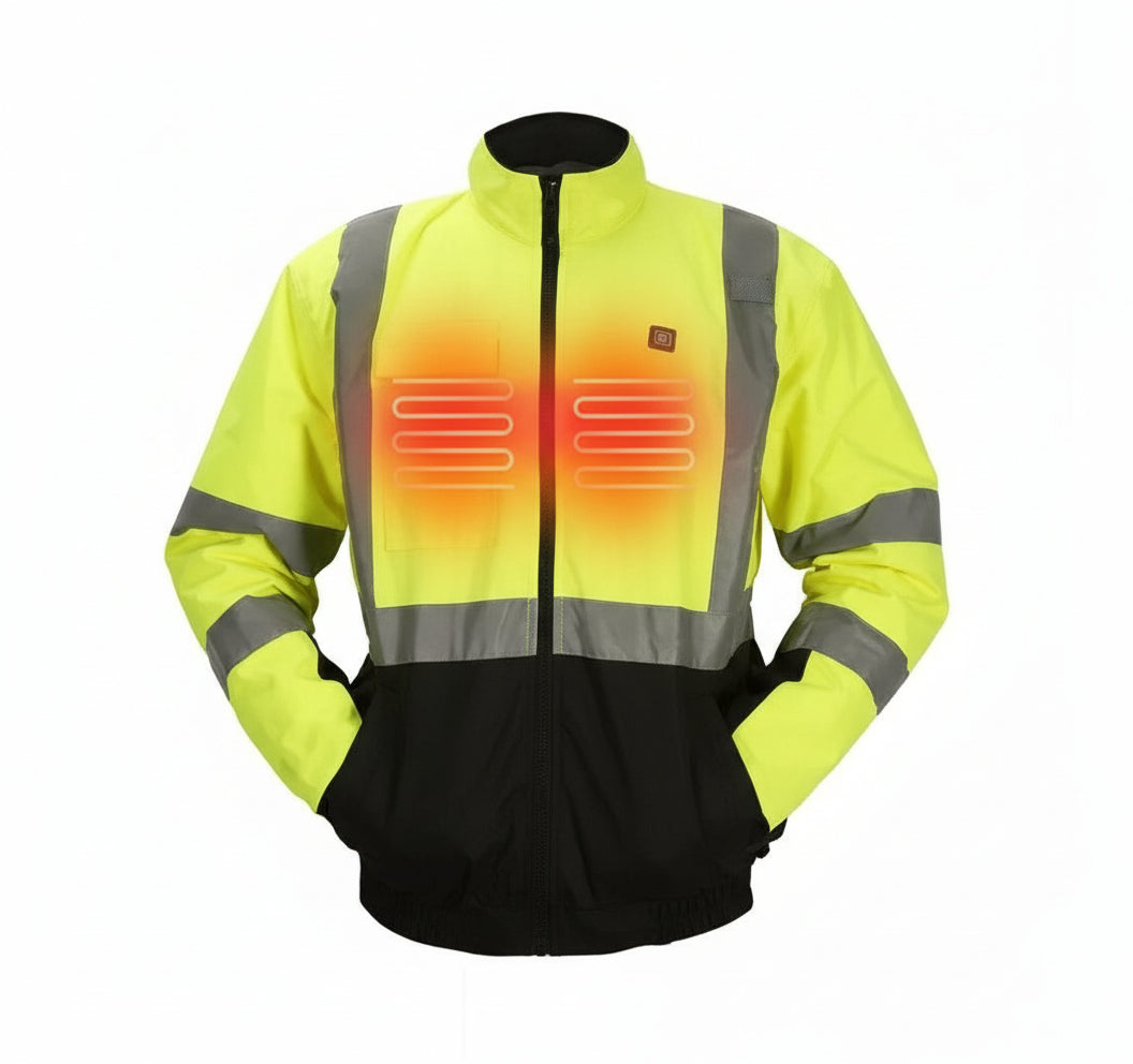 Gilet Jaune de Sécurité de Travail Réfléchissante Volthéa™