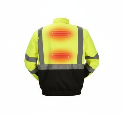 Gilet Jaune de Sécurité de Travail Réfléchissante Volthéa™